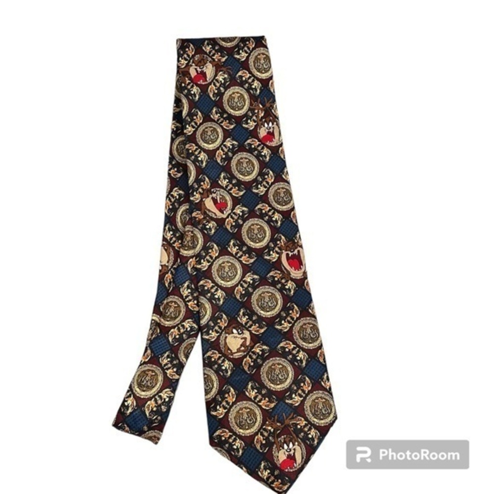 Vintage Warner Bros‎ Looney Tunes Tasmanian Devil Neck Tie